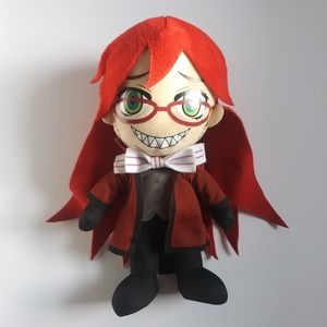 Black Butler Grell Sutcliffe 9" Anime Plush Doll
